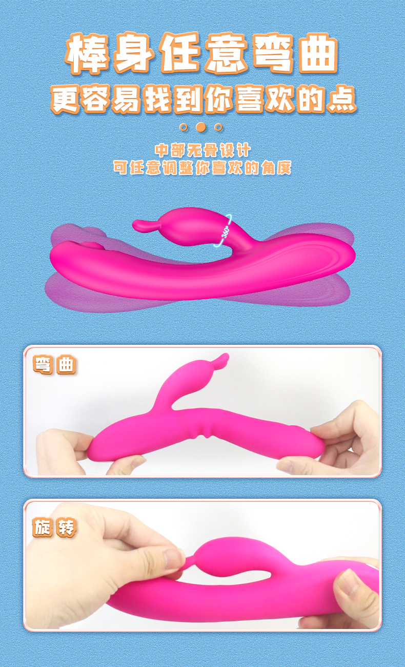 趣愛閣-廣州成人用品批發市場震動棒：斯漢德SHD-s095 candy糖寶震動棒