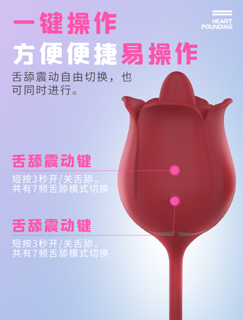 趣愛閣-成人用品進貨渠道穿戴震動：斯漢德SHD-S361 Twin Blossoms雙生花穿戴震動