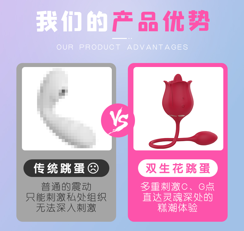 趣愛閣-成人用品進貨渠道穿戴震動：斯漢德SHD-S361 Twin Blossoms雙生花穿戴震動