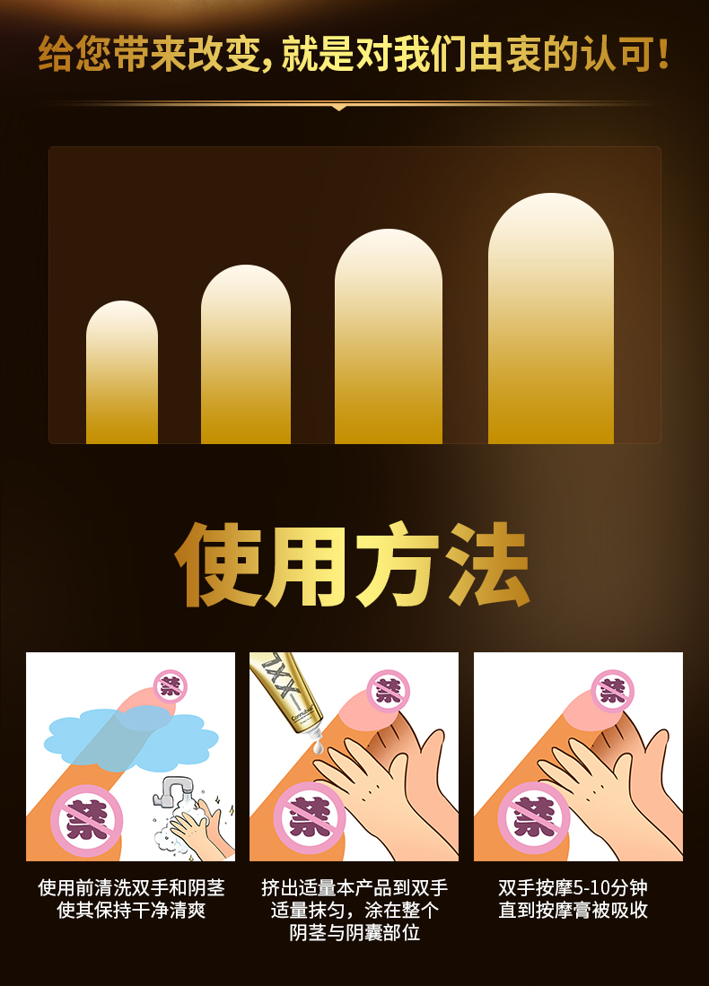 趣愛閣-廣州成人用品批發(fā)市場延時噴劑：Connubial男士勁能滋養(yǎng)育XXL金裝60g延時噴劑