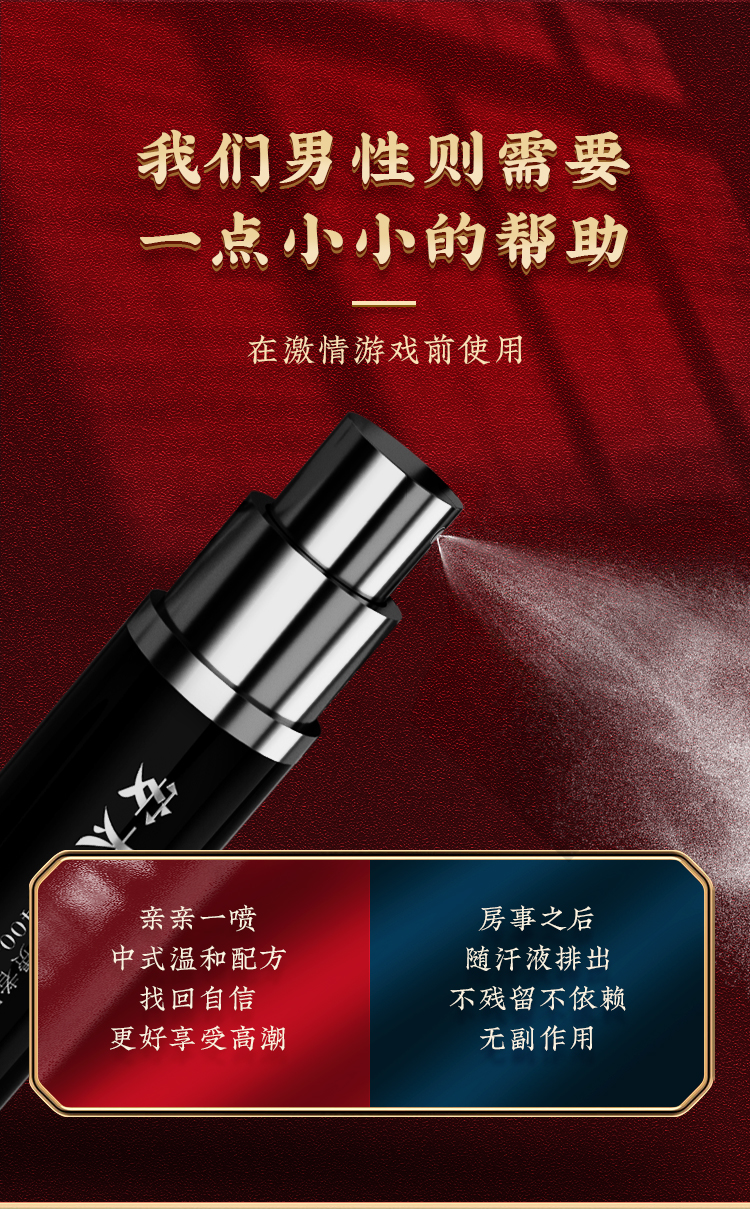 趣愛閣-情趣用品廠家延時噴劑：安太醫經典加強噴劑延時噴劑