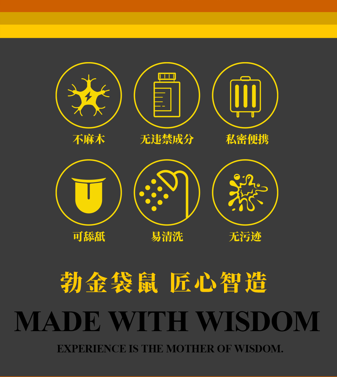 趣愛閣-情趣用品店延時噴劑：勃金袋鼠延時男用濕巾延時噴劑