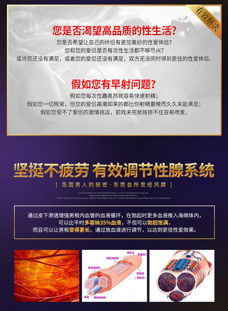 趣愛閣-成人性用品店延時噴劑：初辰男士勁能液(增強版) 15ml延時噴劑