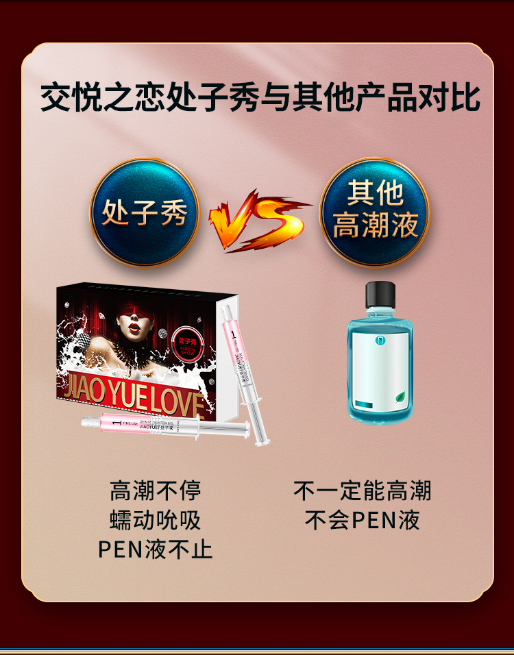 趣愛(ài)閣-成人用品商城推薦助情催情：交悅之戀-處子秀1.5ml 3支裝助情催情