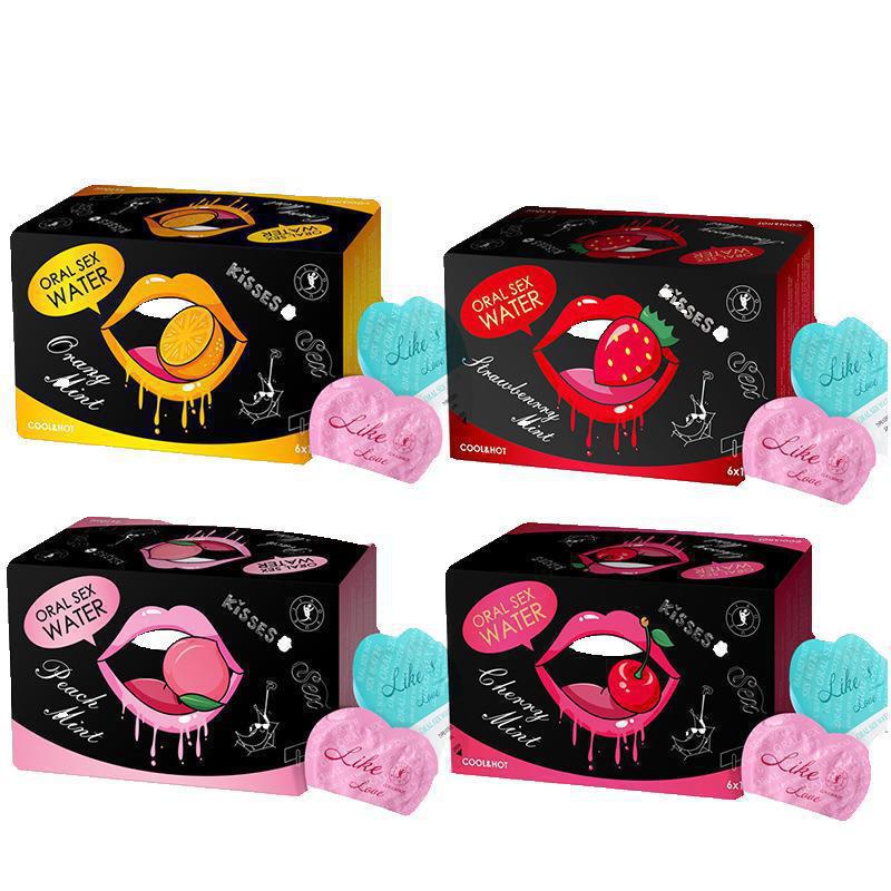 趣愛閣-成人用品微商推薦助情催情：交悅口嬌水英文包裝6支袋裝10ml助情催情