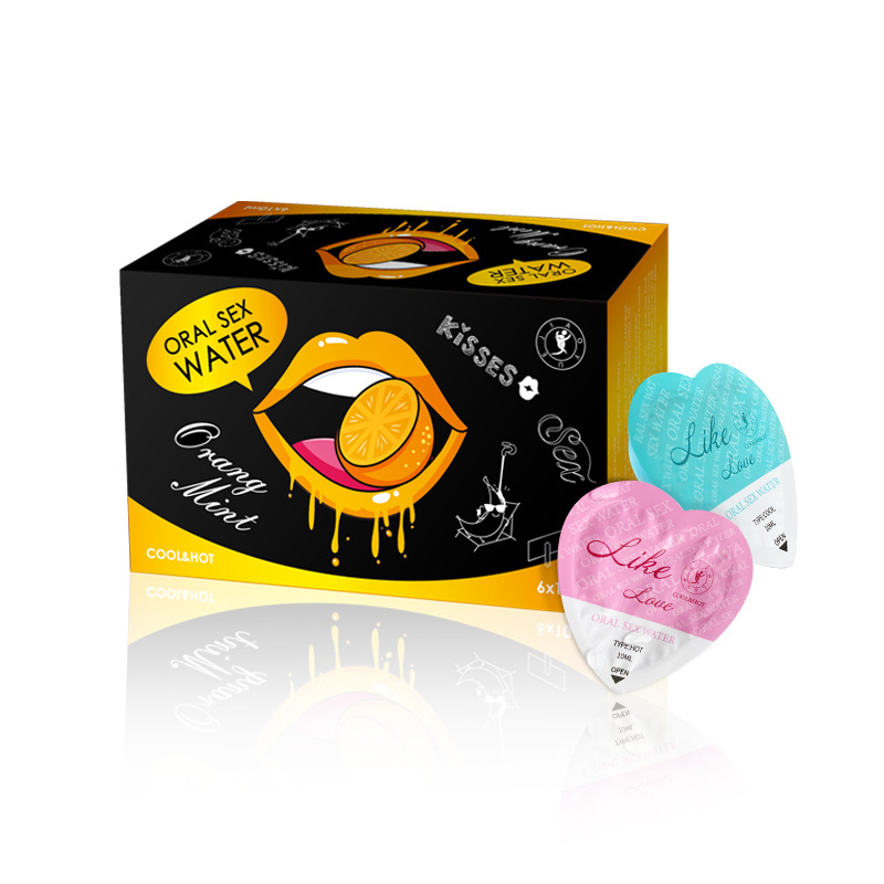 趣愛閣-成人用品微商推薦助情催情：交悅口嬌水英文包裝6支袋裝10ml助情催情