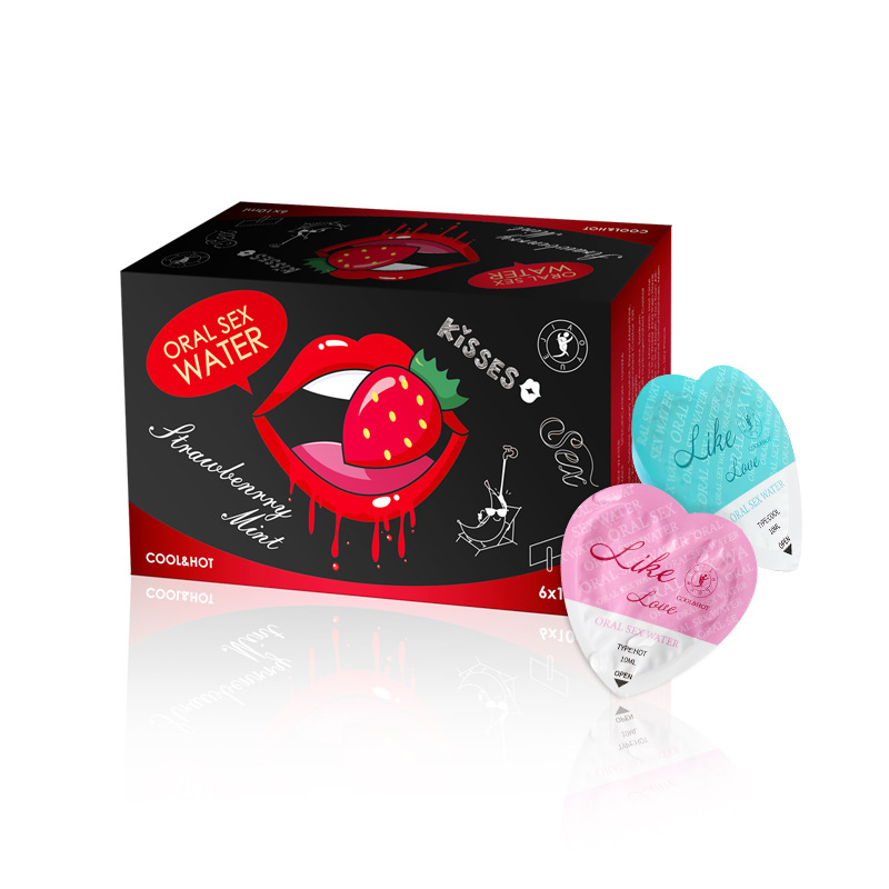 趣愛閣-成人用品微商推薦助情催情：交悅口嬌水英文包裝6支袋裝10ml助情催情