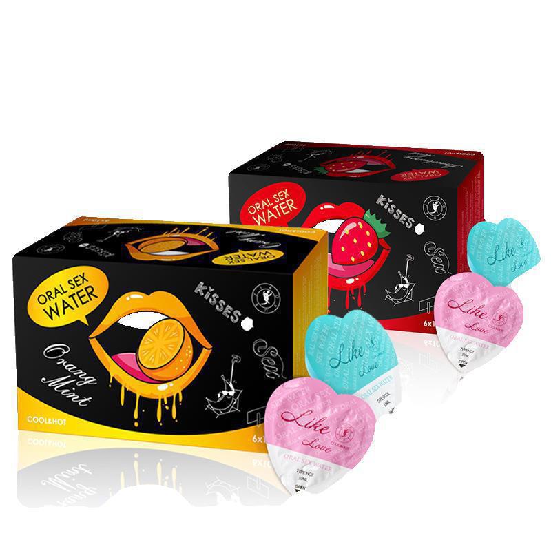 趣愛閣-成人用品微商推薦助情催情：交悅口嬌水英文包裝6支袋裝10ml助情催情