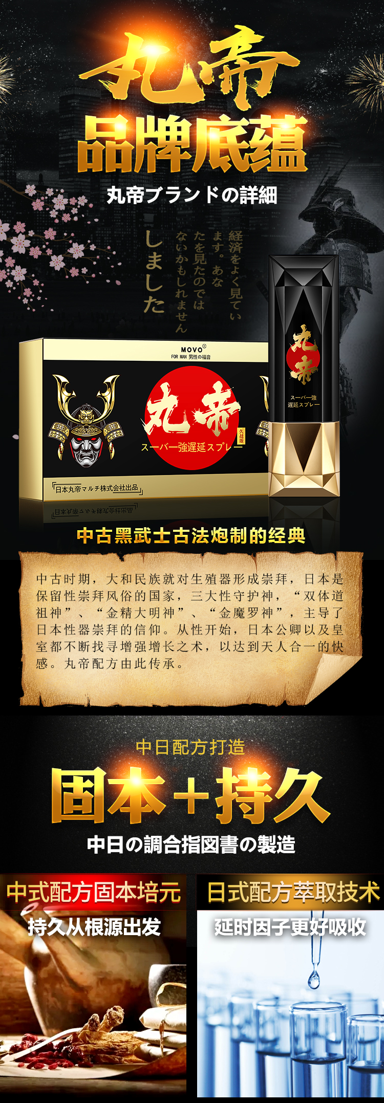 趣愛閣-成人用品批發一件代發延時噴劑：MOVO丸帝魔油勁能噴劑延時噴劑