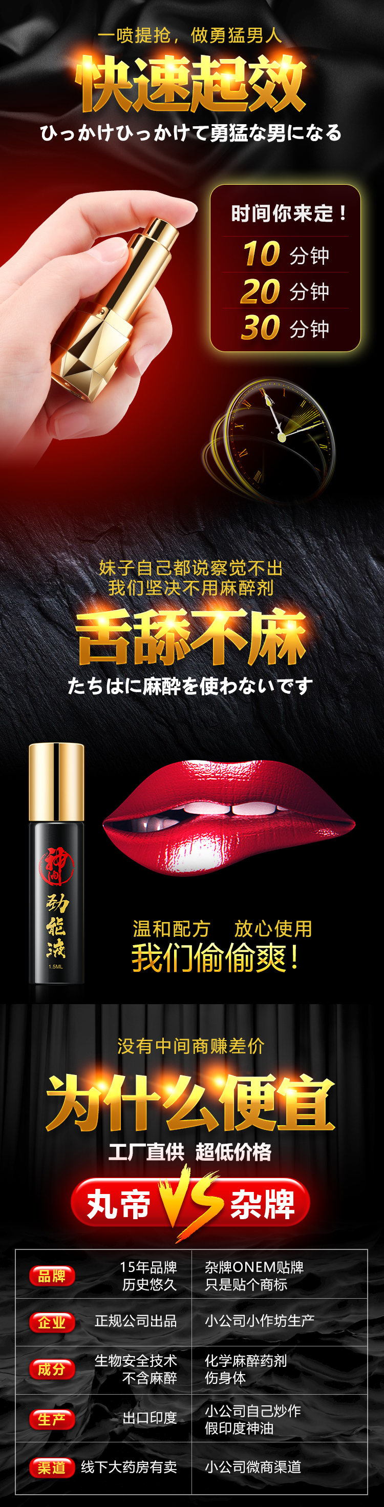 趣愛閣-成人用品批發一件代發延時噴劑：MOVO丸帝魔油勁能噴劑延時噴劑