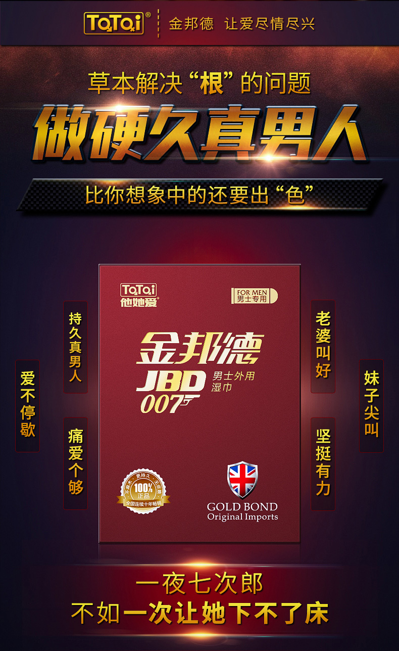 趣愛(ài)閣-情趣用品廠(chǎng)家電話(huà)延時(shí)噴劑：金邦德濕巾延時(shí)噴劑