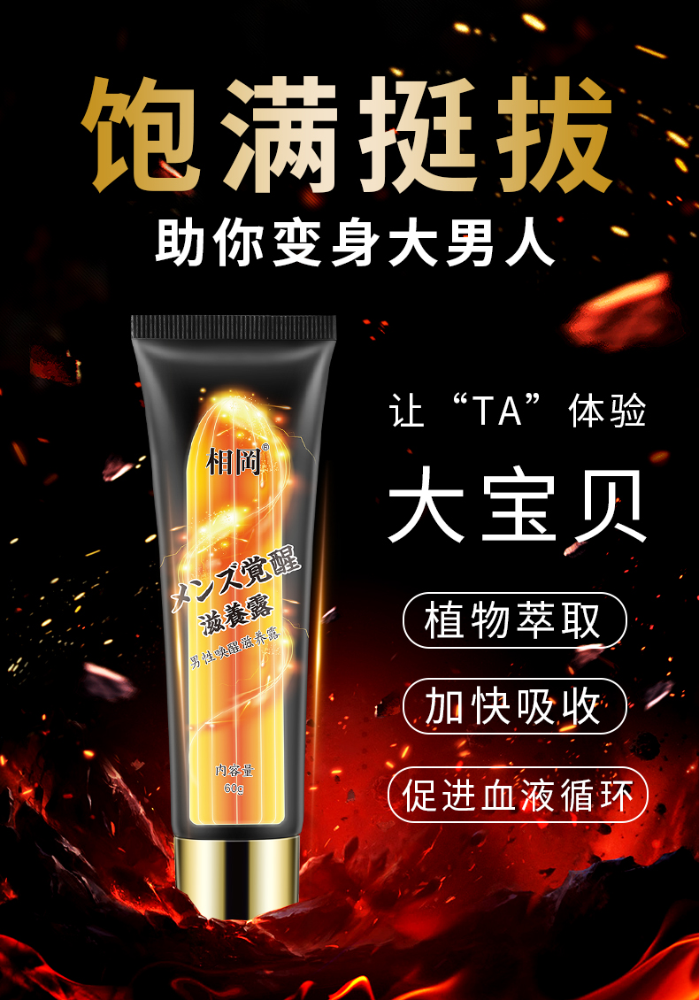趣愛閣-情趣用品購物網站延時噴劑：相岡男性喚醒滋養露(60g)延時噴劑