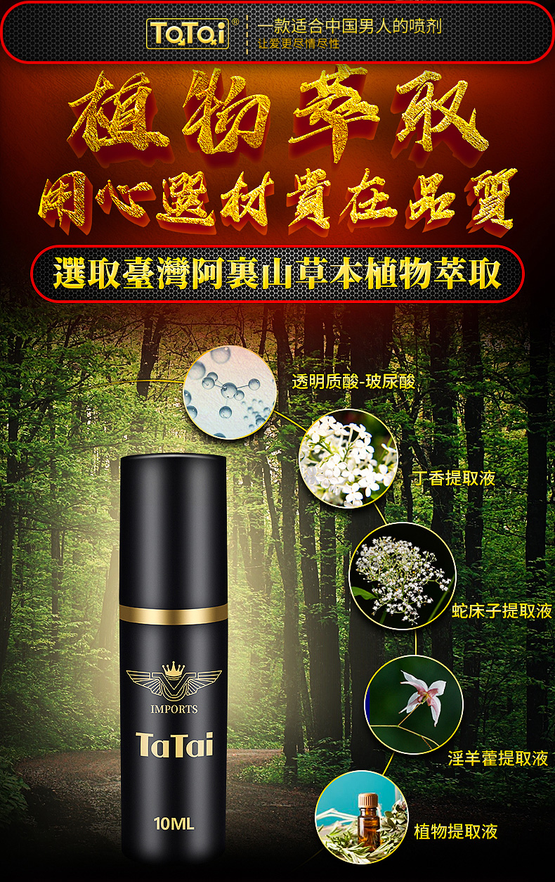 趣愛閣-成人用品網店延時噴劑：夜焰-經典款延時噴劑