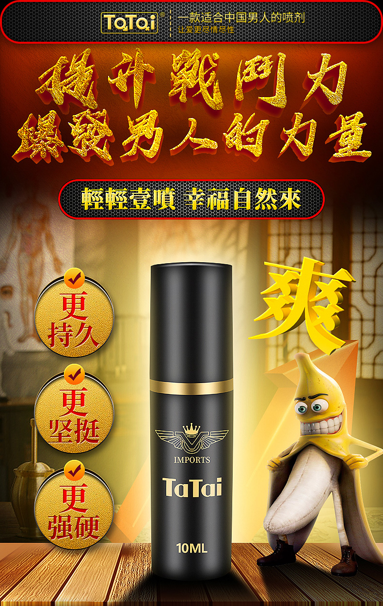 趣愛閣-成人用品網店延時噴劑：夜焰-經典款延時噴劑