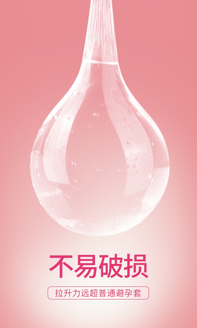 趣愛閣-成人用品購物網避孕套：杰士邦零感玻尿酸超薄6只裝避孕套